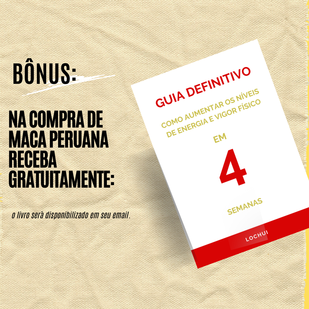 Maca Peruana em Pó 300g